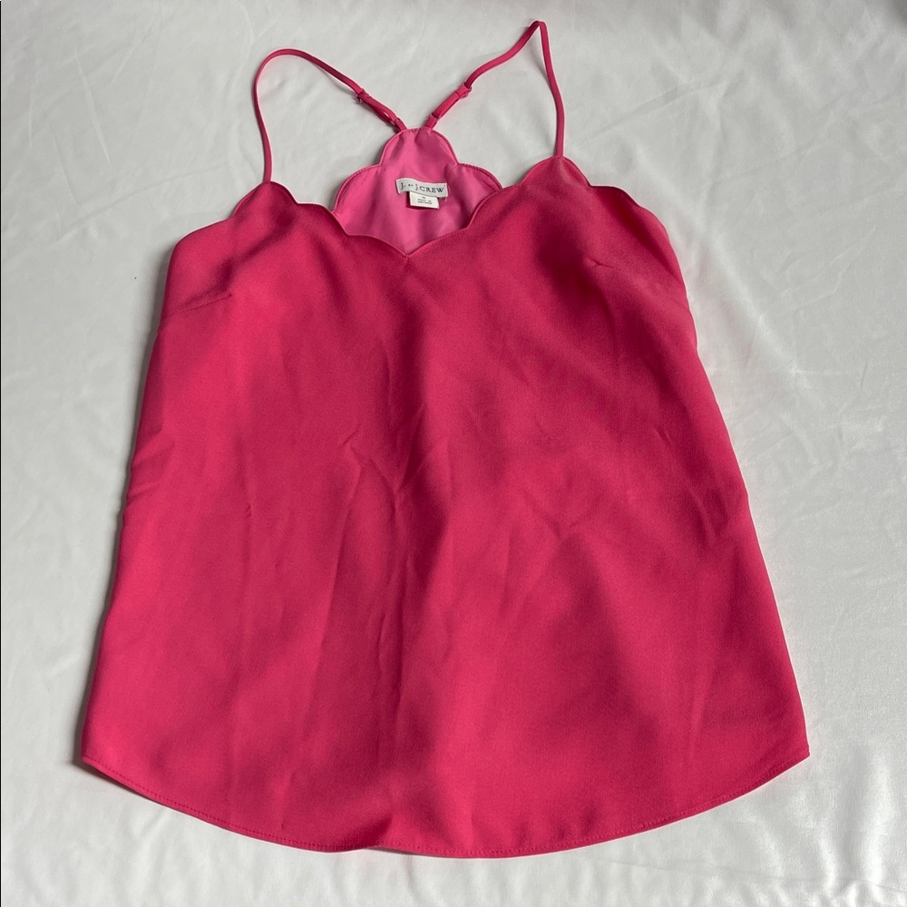 J. Crew Vibrant Pink Camisole Top